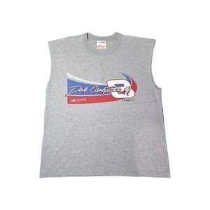 Vintage Dale Earnhardt Sr NASCAR Tank Top XL Gray Competitors View Made in USA